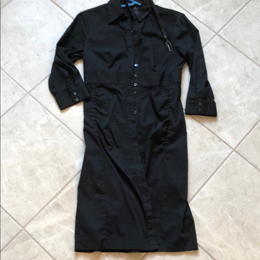 Express button down dress